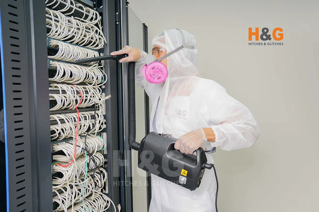 Data Center Cleaning Process - Hitches and Glitches