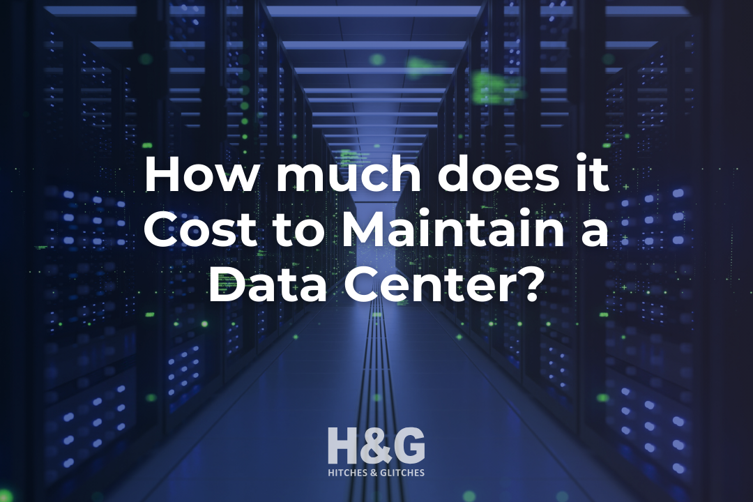 Cost for Maintain a Data Center